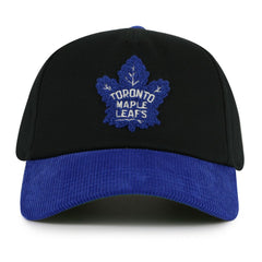 NHL Toronto Maple Leafs American Needle Burnett Adjustable Hat - Black/Blue