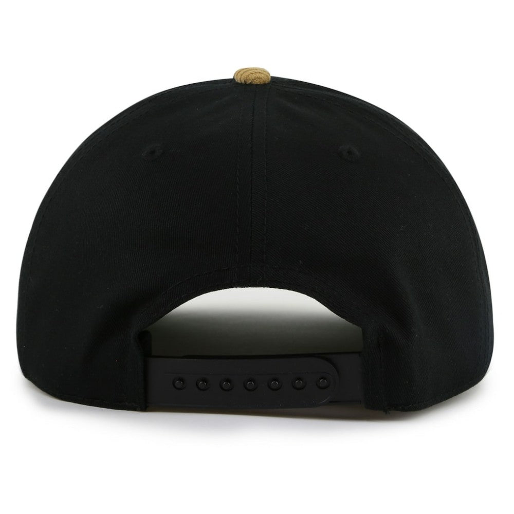 NHL Vegas Golden Knights American Needle Burnett Adjustable Hat - Black/Gold