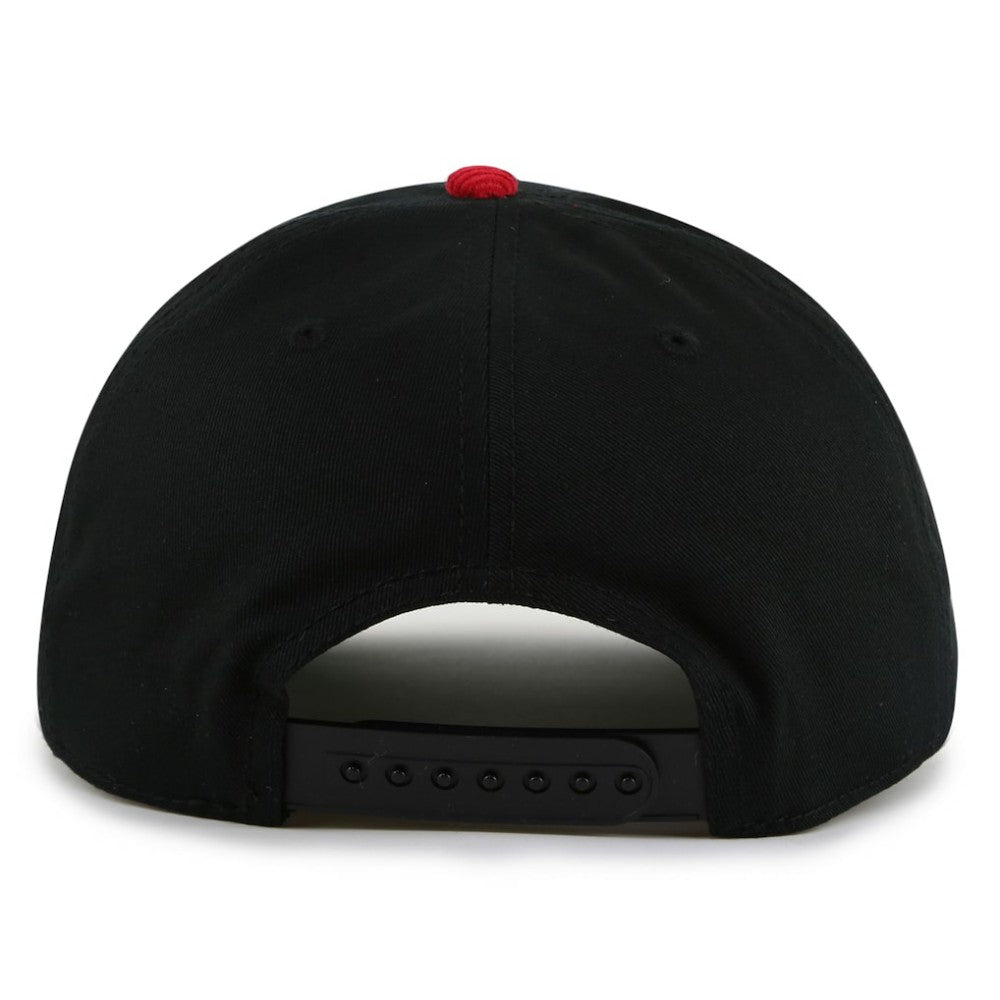 NHL Chicago Blackhawks American Needle Burnett Adjustable Hat - Black/Red