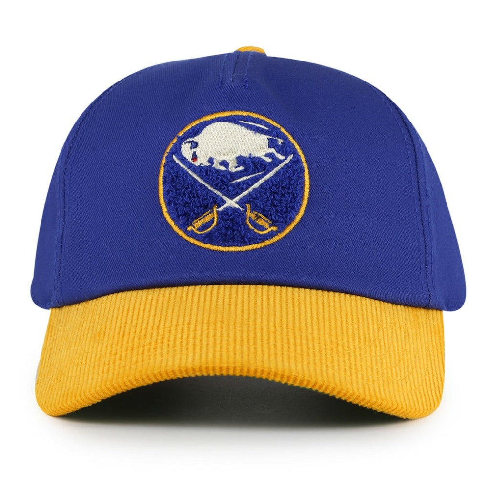 NHL Buffalo Sabres American Needle Burnett Adjustable Hat - Royal/Gold