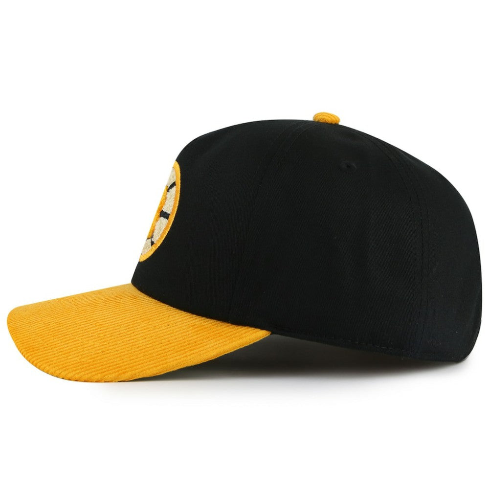 NHL Boston Bruins American Needle Burnett Adjustable Hat - Black/Gold