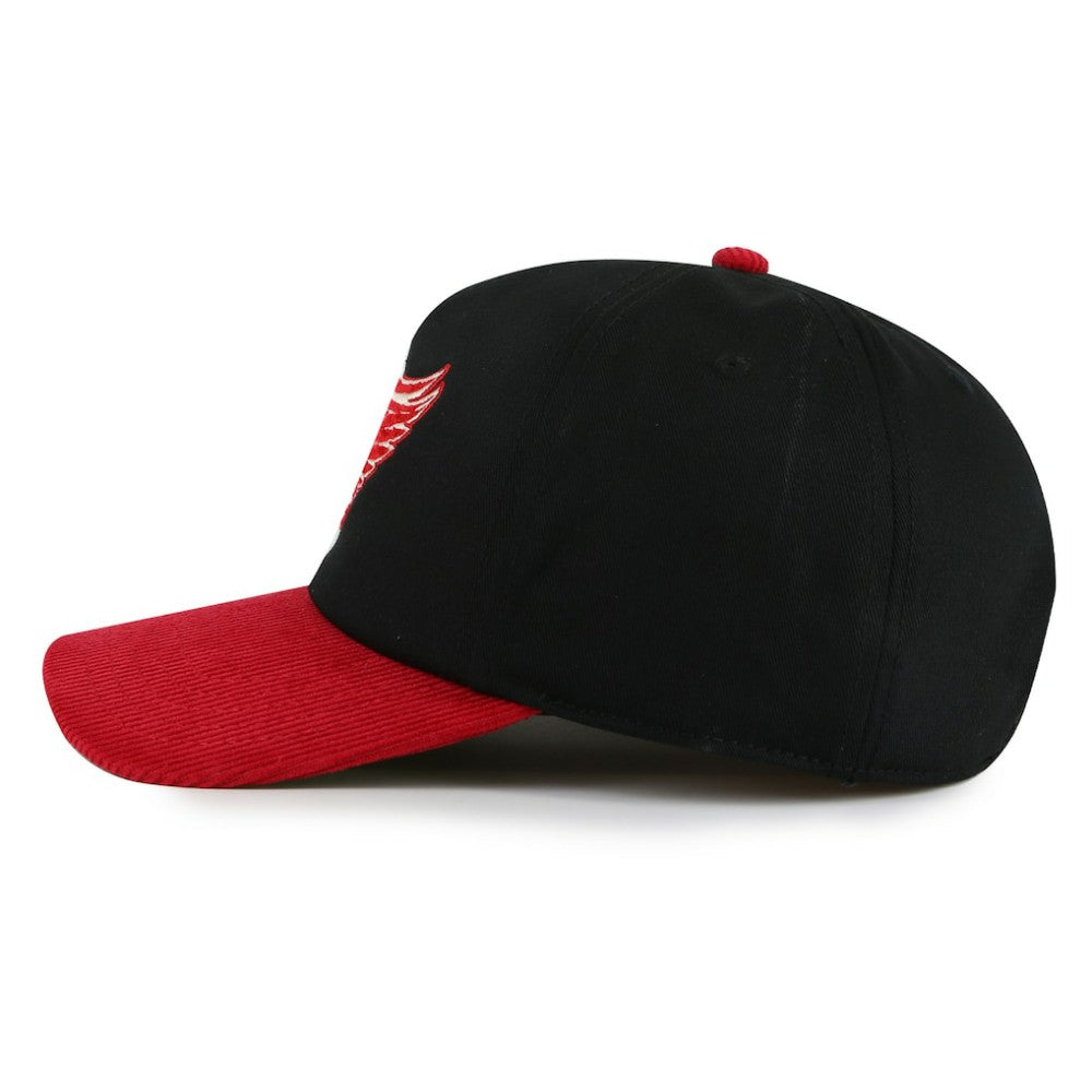 NHL Detroit Red Wings American Needle Burnett Adjustable Hat - Black/Red