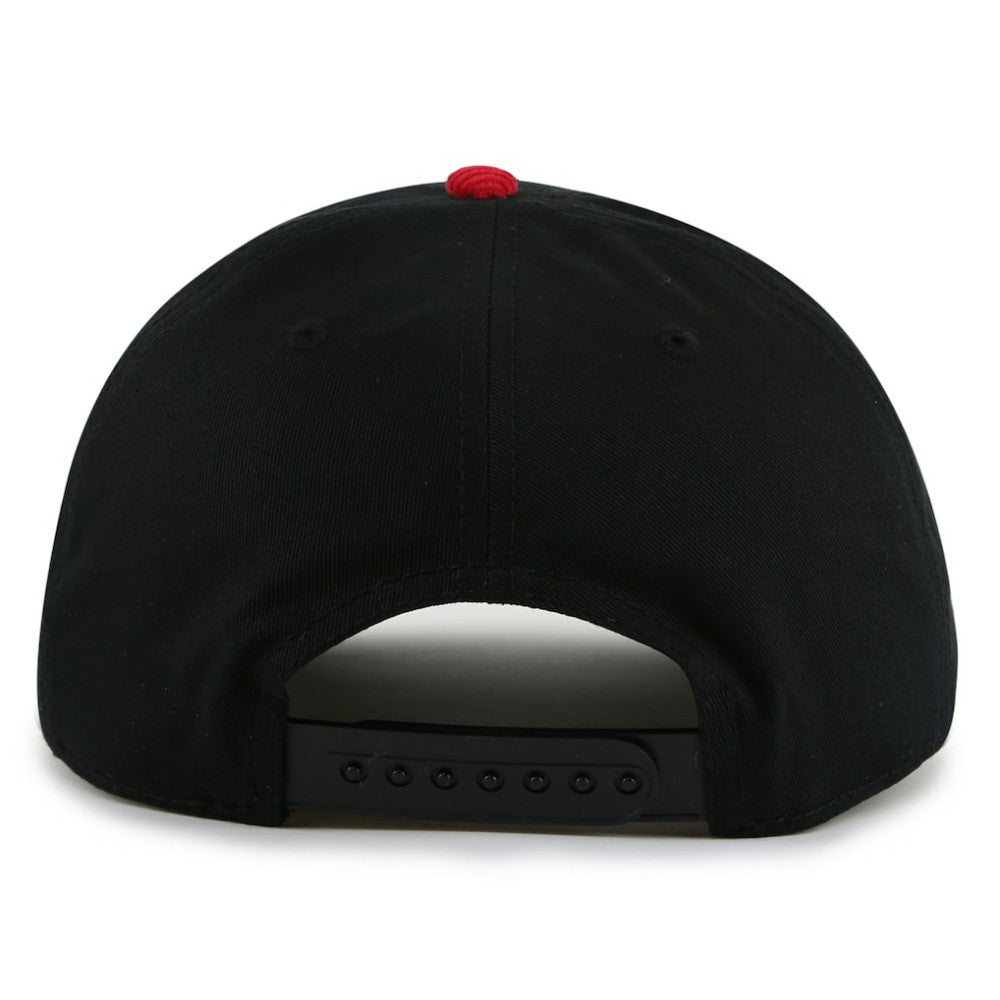 NHL Detroit Red Wings American Needle Burnett Adjustable Hat - Black/Red