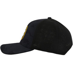 NHL Boston Bruins American Needle Valin Camo Super Tech Vented Adjustable Hat - Black