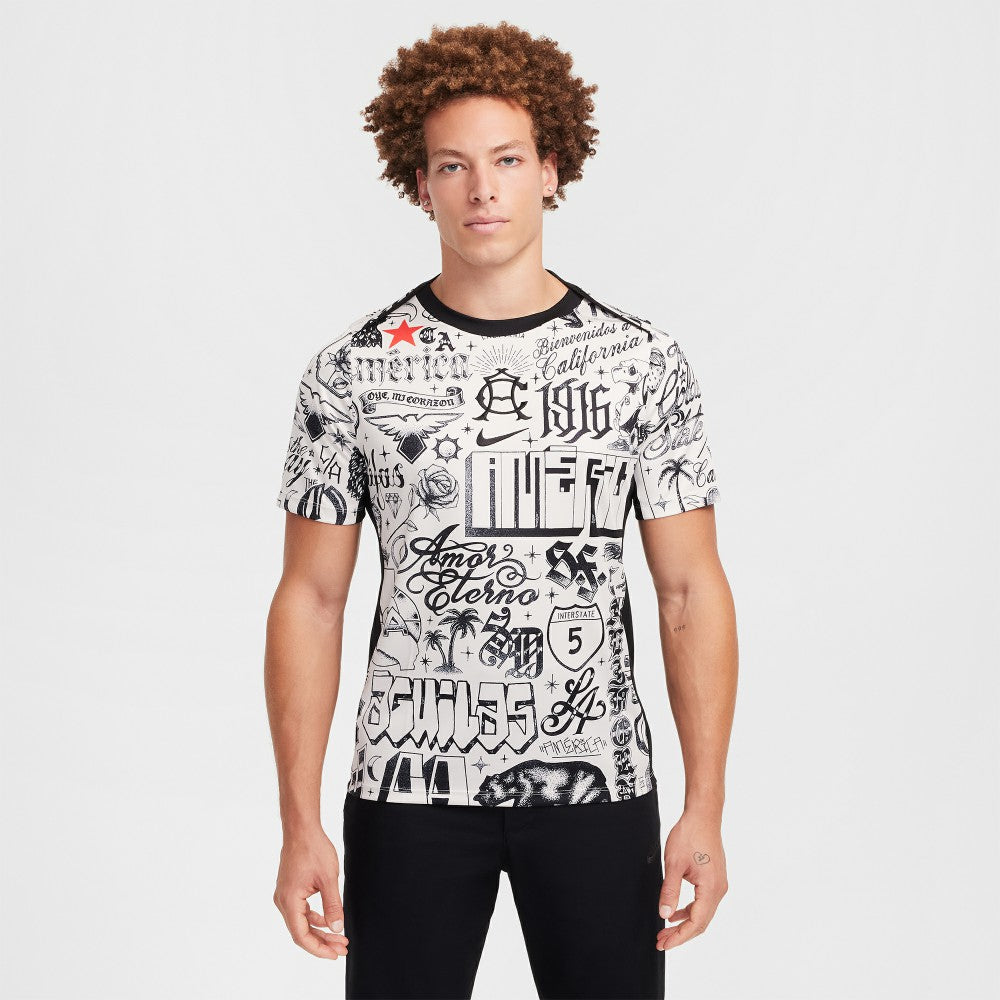 Club America 2024/25 CA x CA Academy Pro Pre-Match Performance Top Cream