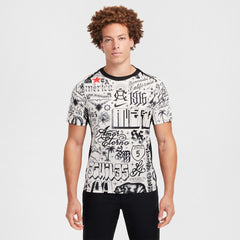 Club America 2024/25 CA x CA Academy Pro Pre-Match Performance Top Cream