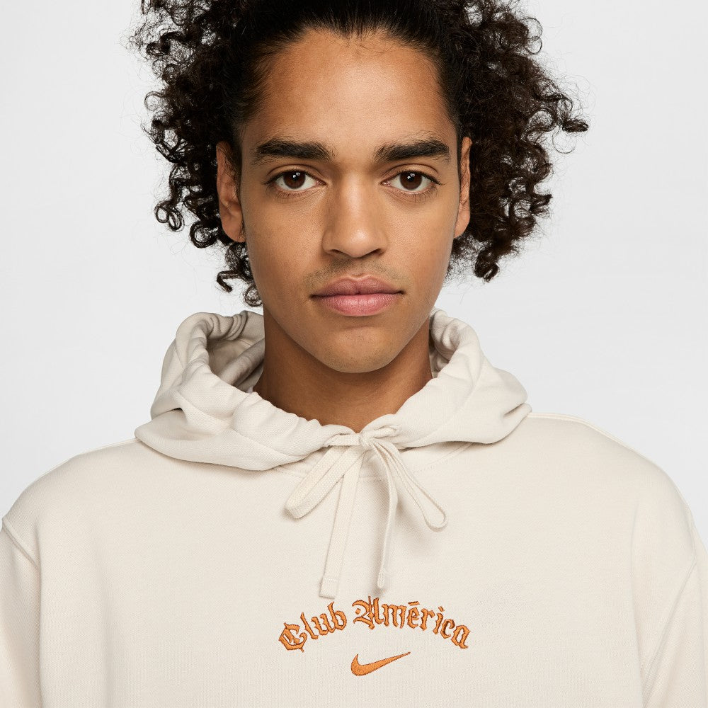 Club America CA x CA Club Fleece Pullover Hoodie Cream shop