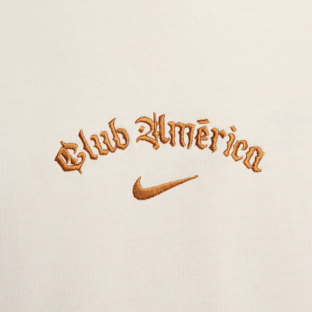 Club America CA x CA Club Fleece Pullover Hoodie Cream shop