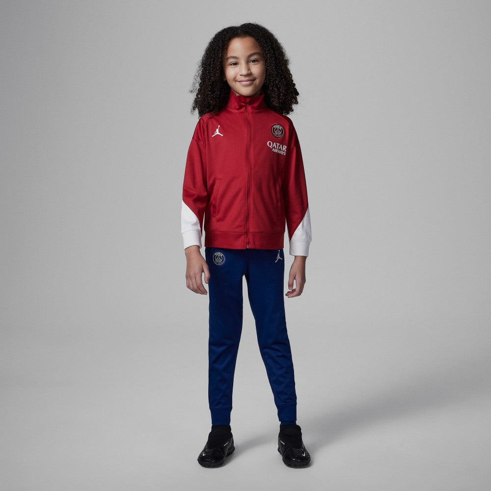 Paris Saint-Germain Jordan Brand Preschool 2024/25 Fourth Strike Full-Zip Track Suit Red sale
