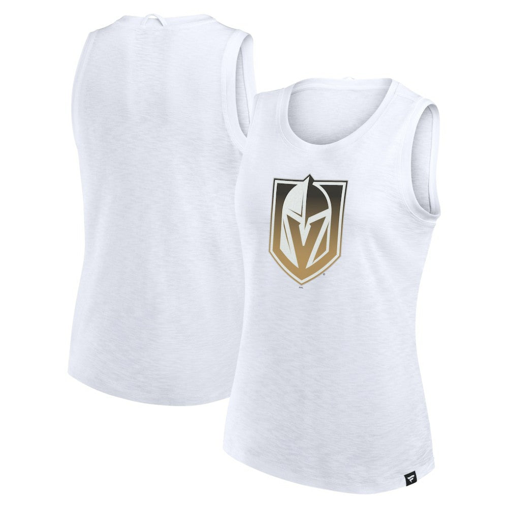 NHL Vegas Golden Knights Fanatics Women's Slub Tank Top - White