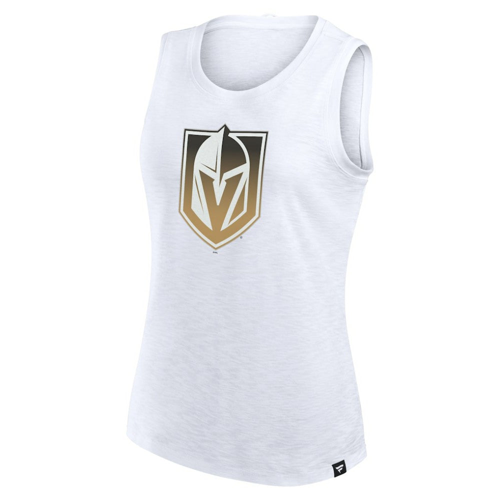 NHL Vegas Golden Knights Fanatics Women's Slub Tank Top - White