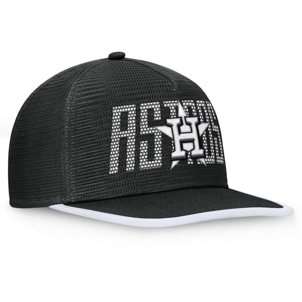 Houston Astros Fanatics Let's Glow Line Drive Snapback Hat - Black Hats