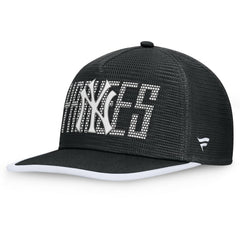 New York Yankees Fanatics Let's Glow Line Drive Snapback Hat - Black Hats