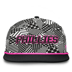 Philadelphia Phillies Fanatics Let's Glow Moon Shot Snapback Hat - Black Hats