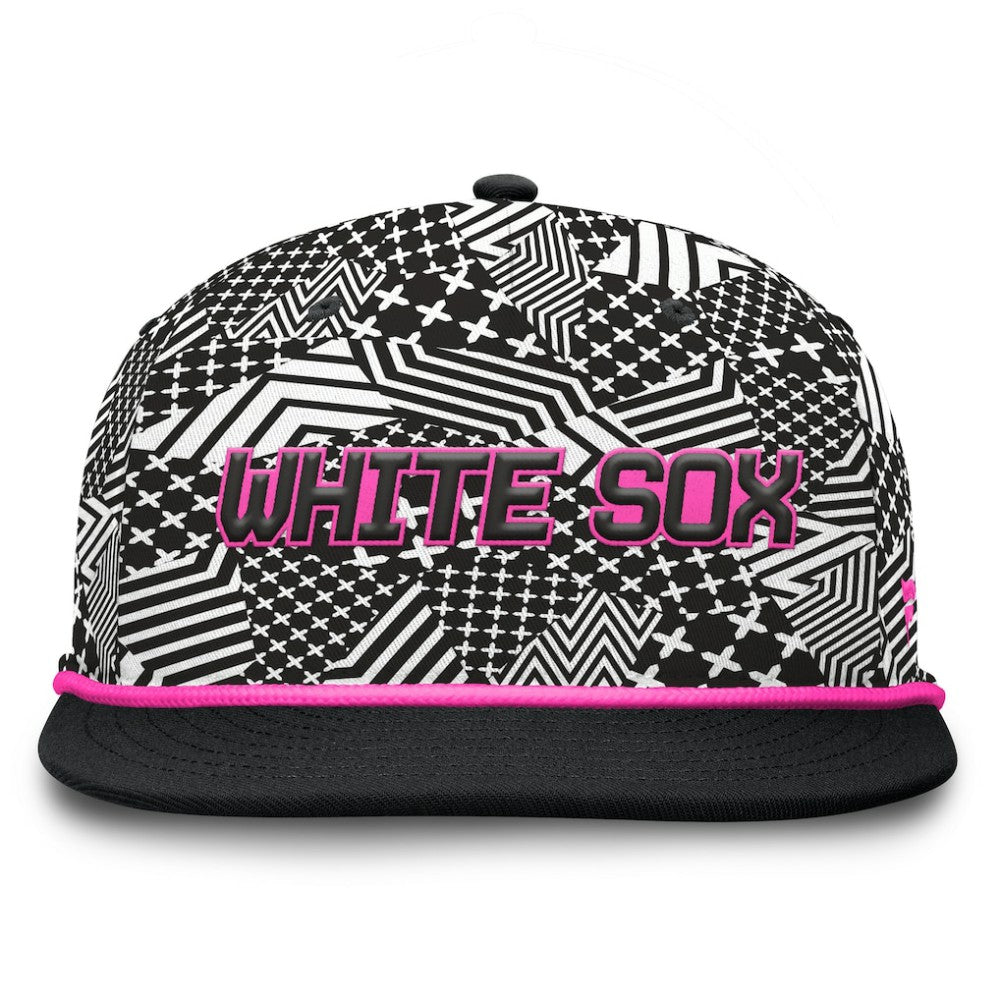 Chicago White Sox Fanatics Let's Glow Moon Shot Snapback Hat - Black Hats