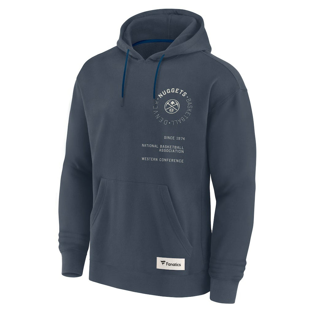 Denver Nuggets Future Ground Info Elements Premium Pullover Hoodie Blue