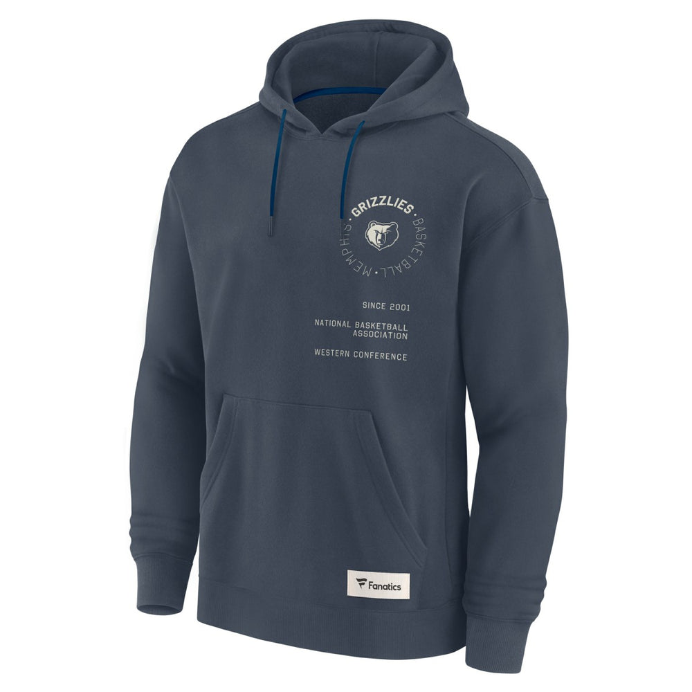 Memphis Grizzlies Future Ground Info Elements Premium Pullover Hoodie Blue