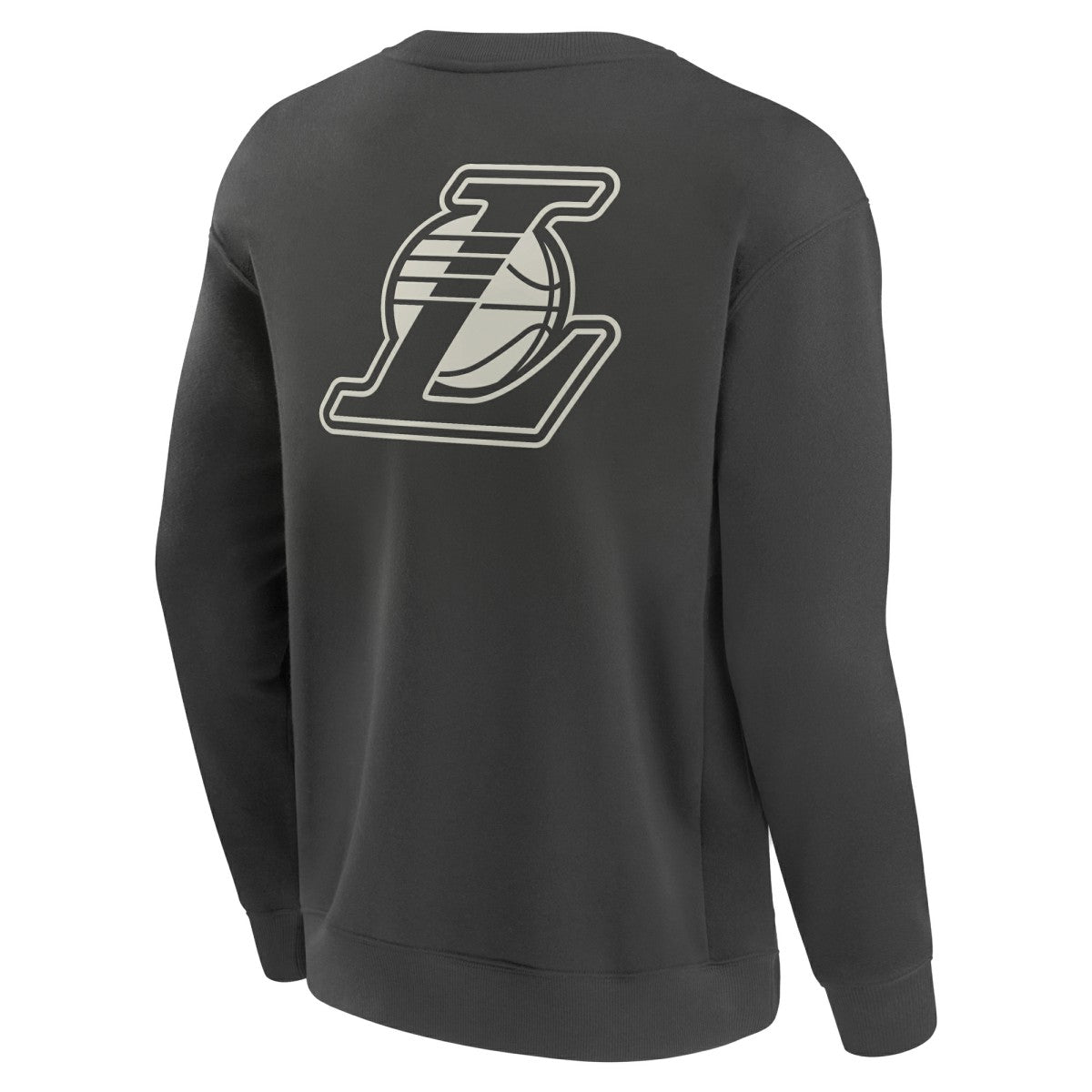 Los Angeles Lakers Elements Future Ground Lettering Pullover Sweatshirt Gray