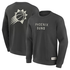 Phoenix Suns Elements Future Ground Lettering Pullover Sweatshirt Gray