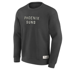 Phoenix Suns Elements Future Ground Lettering Pullover Sweatshirt Gray