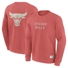 Chicago Bulls Elements Future Ground Lettering Pullover Sweatshirt Red