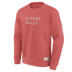 Chicago Bulls Elements Future Ground Lettering Pullover Sweatshirt Red