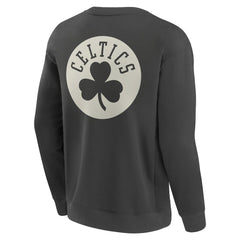 Boston Celtics Elements Future Ground Lettering Pullover Sweatshirt Gray