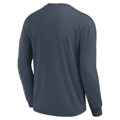 Golden State Warriors Elements Future Ground Tonal Info Long Sleeve T-Shirt Blue