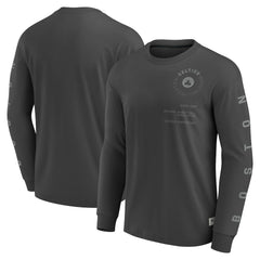 Boston Celtics Elements Future Ground Tonal Info Long Sleeve T-Shirt Gray
