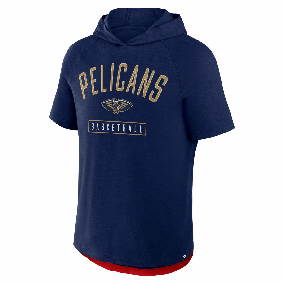 New Orleans Pelicans Pass Legend Raglan Hoodie T-Shirt Navy