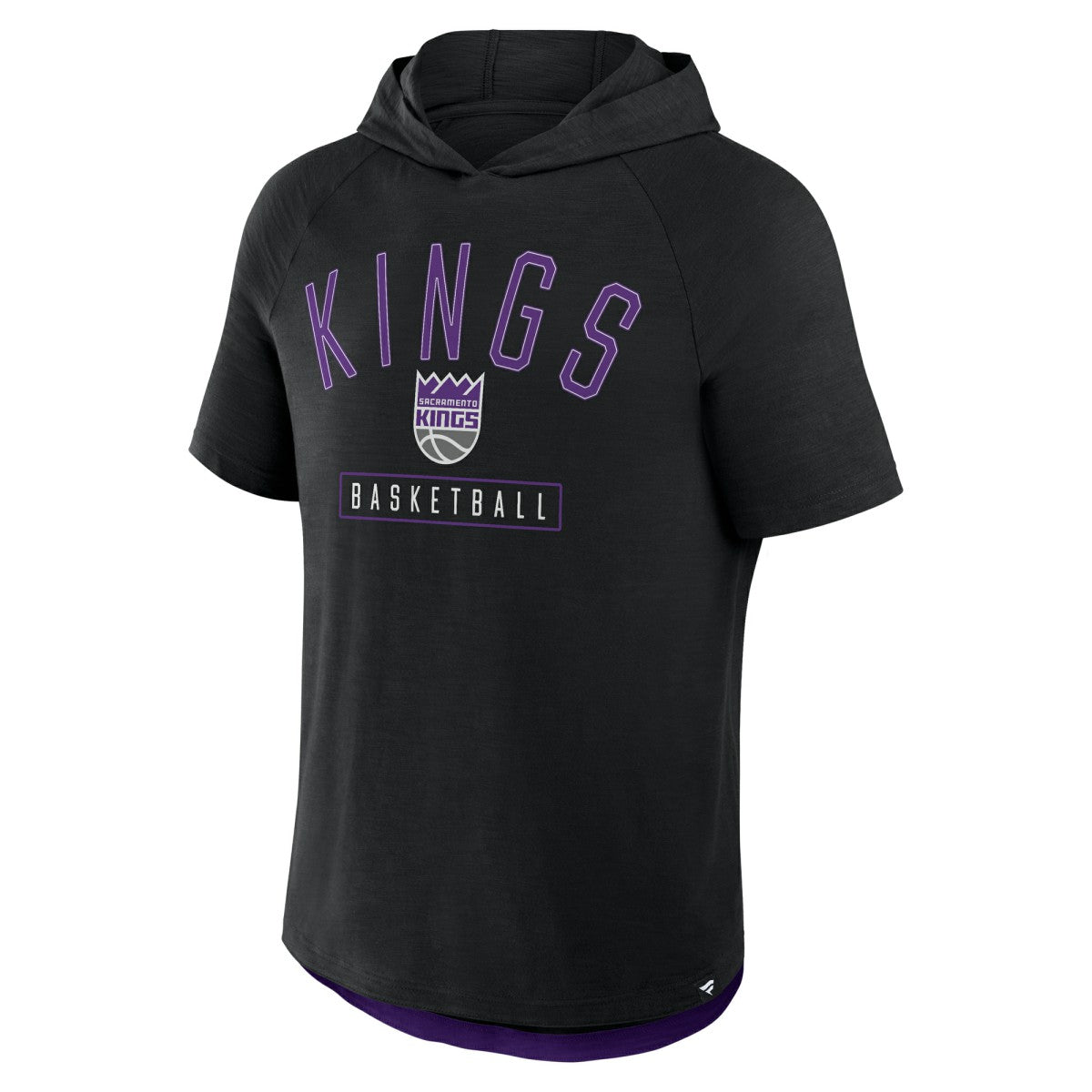 Sacramento Kings Pass Legend Raglan Hoodie T-Shirt Black