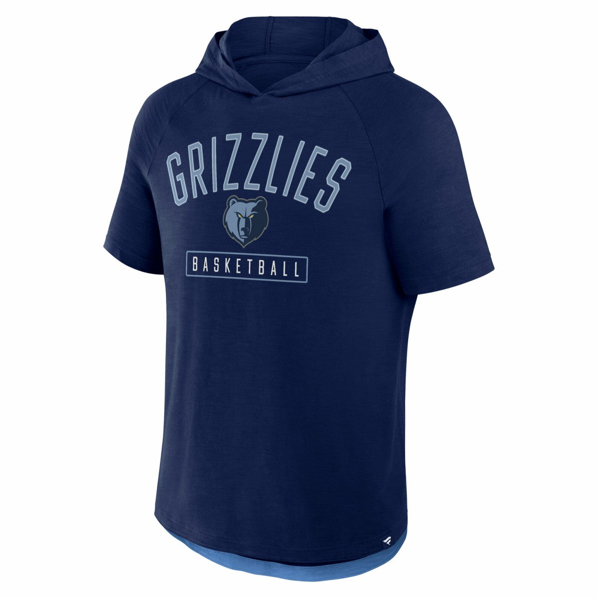 Memphis Grizzlies Pass Legend Raglan Hoodie T-Shirt Navy