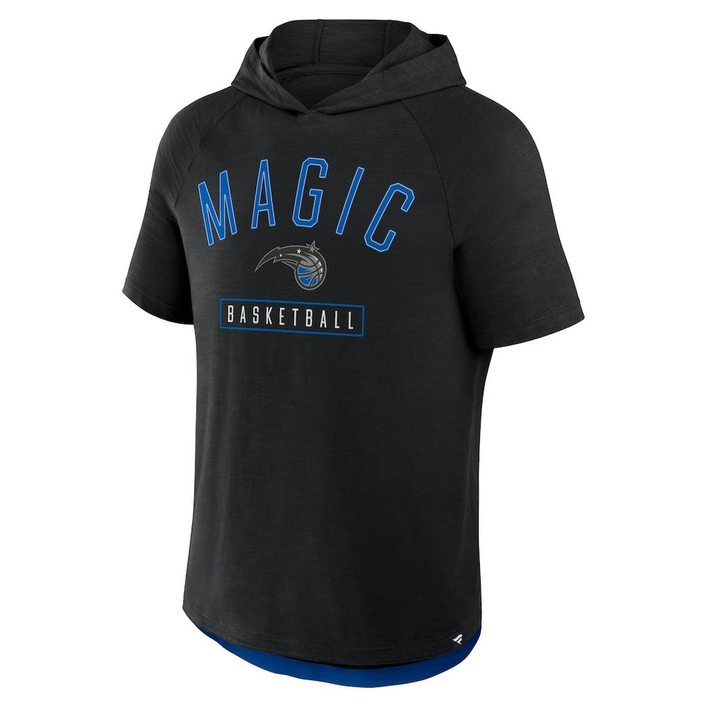 Orlando Magic Pass Legend Raglan Hoodie T-Shirt Black