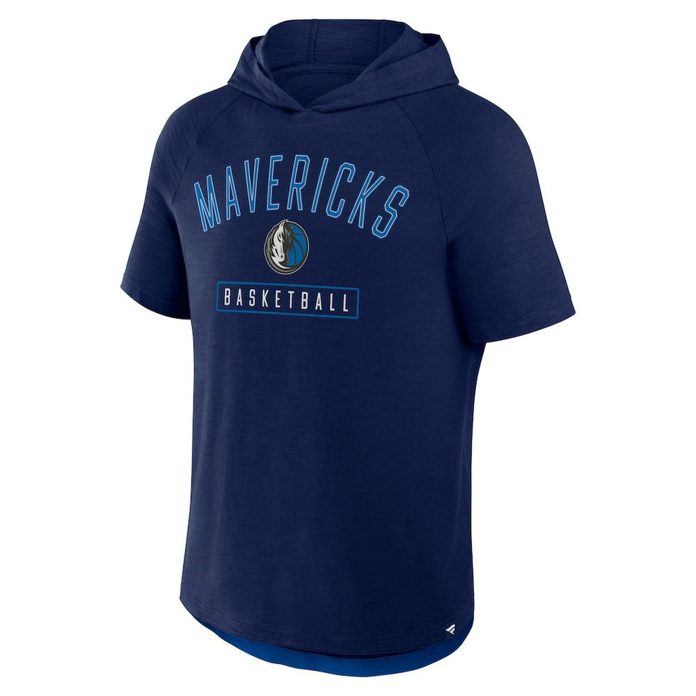 Dallas Mavericks Pass Legend Raglan Hoodie T-Shirt Navy