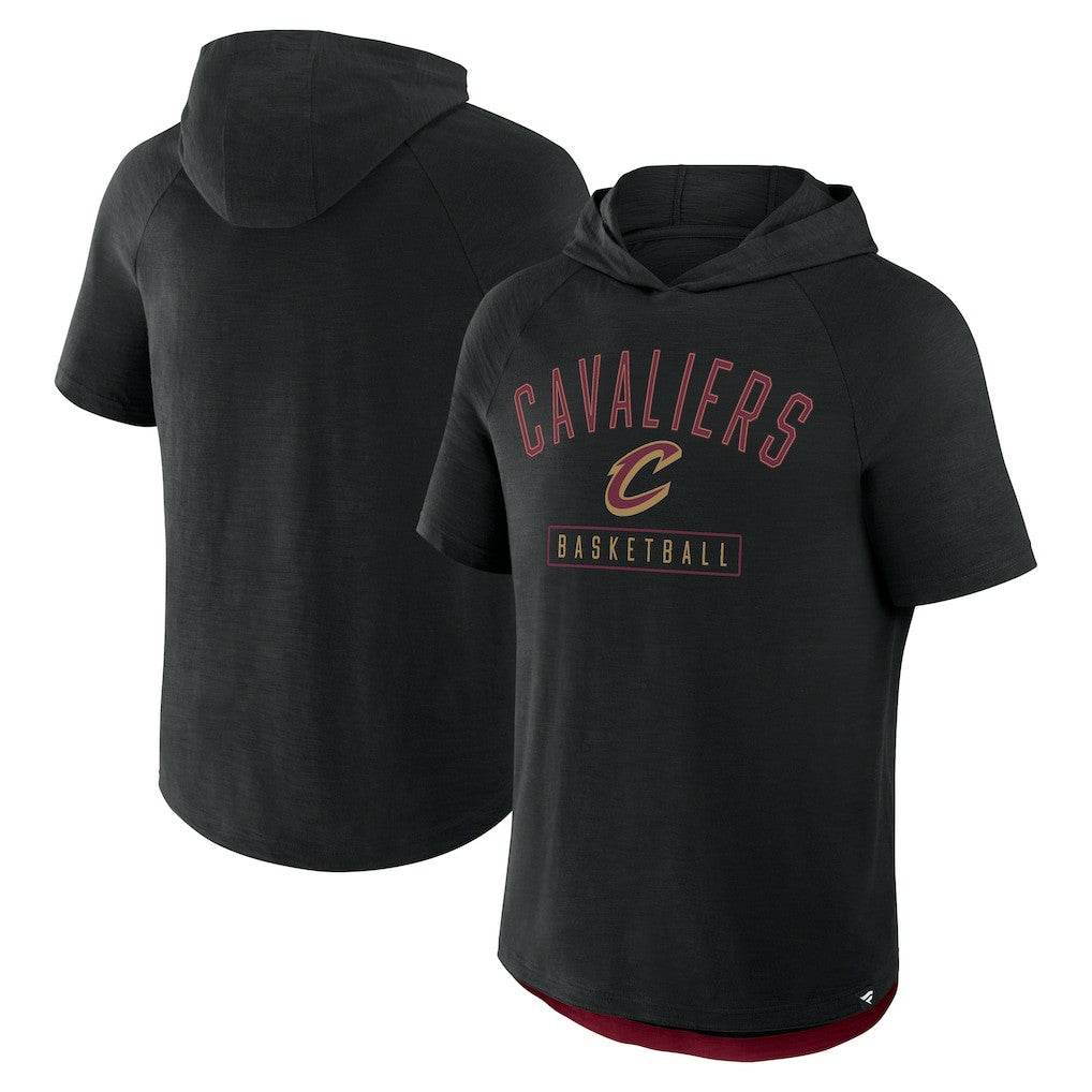 Cleveland Cavaliers Pass Legend Raglan Hoodie T-Shirt Black