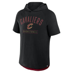 Cleveland Cavaliers Pass Legend Raglan Hoodie T-Shirt Black