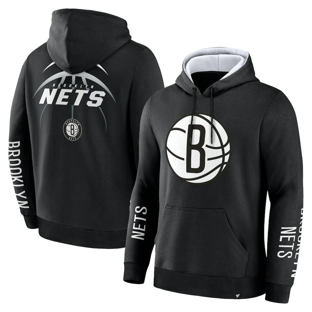 Brooklyn Nets Legacy Guard Pullover Hoodie Black