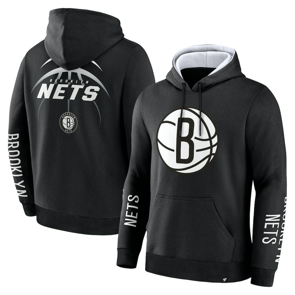 Brooklyn Nets Legacy Guard Pullover Hoodie Black