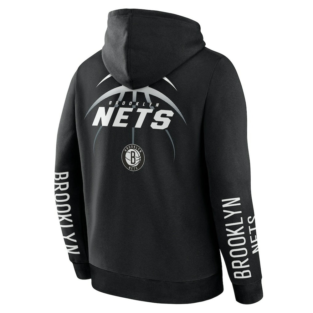 Brooklyn Nets Legacy Guard Pullover Hoodie Black
