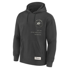NHL Dallas Stars Fanatics Future Ground Info Pullover Hoodie - Charcoal