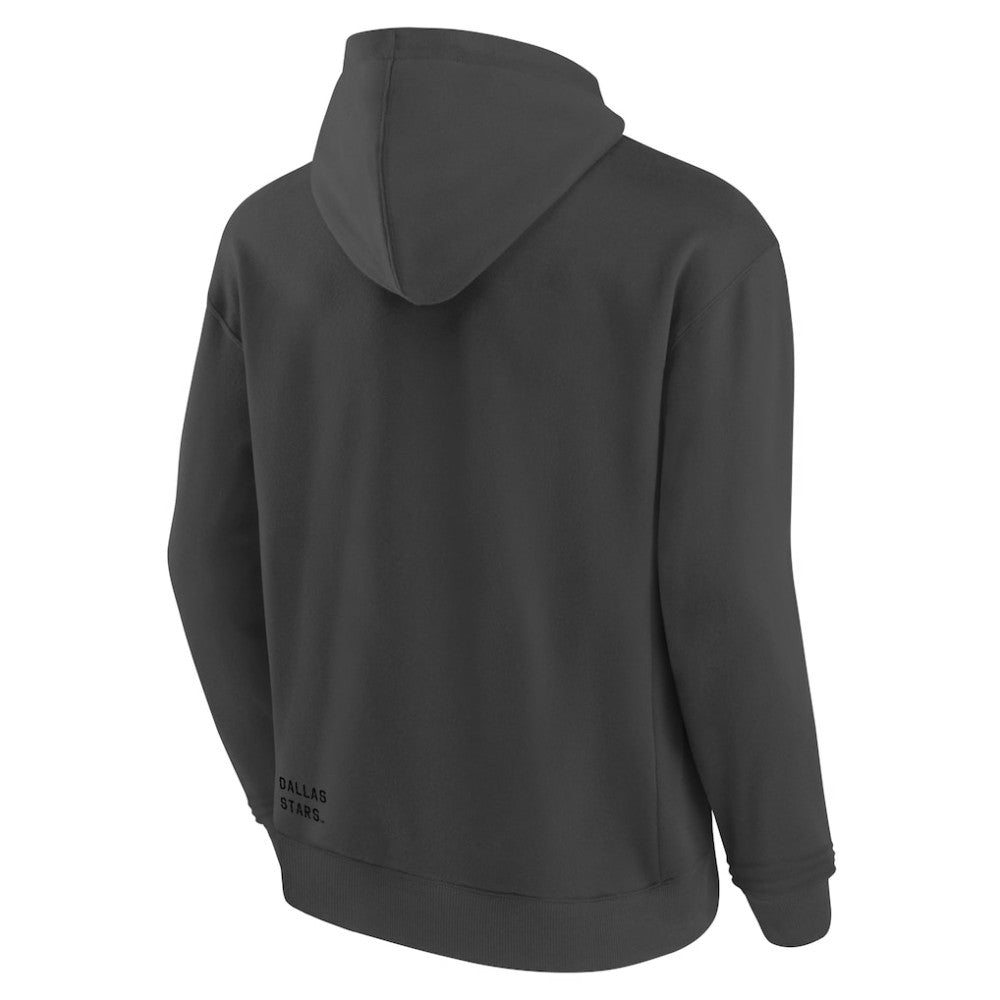 NHL Dallas Stars Fanatics Future Ground Info Pullover Hoodie - Charcoal