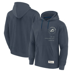 NHL Tampa Bay Lightning Fanatics Future Ground Info Pullover Hoodie - Navy