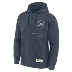 NHL Tampa Bay Lightning Fanatics Future Ground Info Pullover Hoodie - Navy