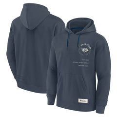 NHL Nashville Predators Fanatics Future Ground Info Pullover Hoodie - Navy