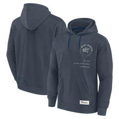 NHL Columbus Blue Jackets Fanatics Future Ground Info Pullover Hoodie - Navy