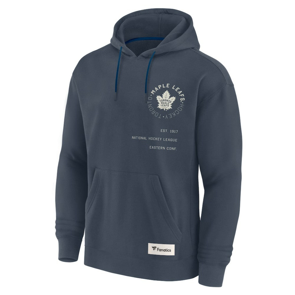 NHL Toronto Maple Leafs Fanatics Future Ground Info Pullover Hoodie - Navy