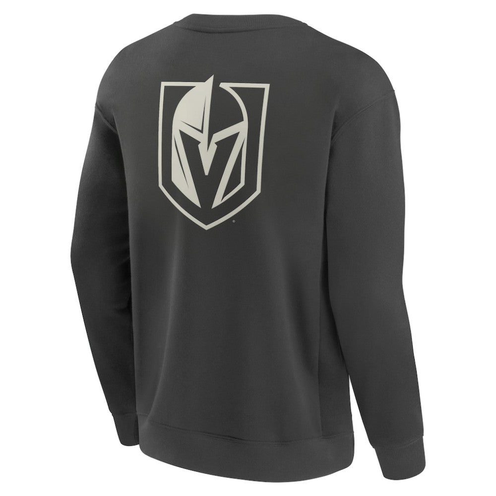 NHL Vegas Golden Knights Fanatics Elements Future Ground Lettering Pullover Sweatshirt - Charcoal