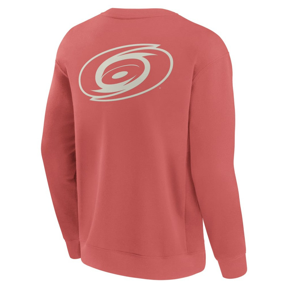 NHL Carolina Hurricanes Fanatics Elements Future Ground Lettering Pullover Sweatshirt - Red