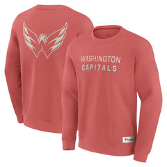 NHL Washington Capitals Fanatics Elements Future Ground Lettering Pullover Sweatshirt - Red