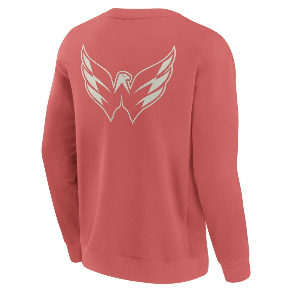 NHL Washington Capitals Fanatics Elements Future Ground Lettering Pullover Sweatshirt - Red
